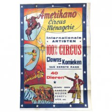 Circus affiche 'Amerikano'