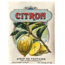 Citron - sirop