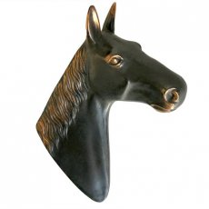 Wandhoofdje paard