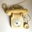 ELEK-167 Telefoon beige