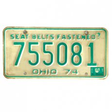 Nummerplaat Ohio