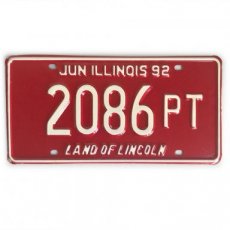 Nummerplaat Illinois