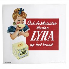 Reclame Lyra boter (karton)