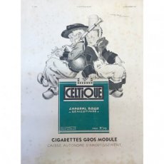 POSTER-052 Cigarettes Celtique