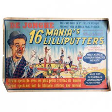 POSTER-135 Circus affiche 'Lilliputters'